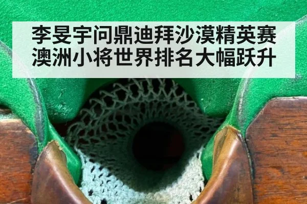 李旻宇问鼎迪拜沙漠精英赛澳洲小将世界排名大幅跃升
